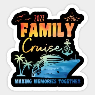 Family Cruise  2023 Sticker